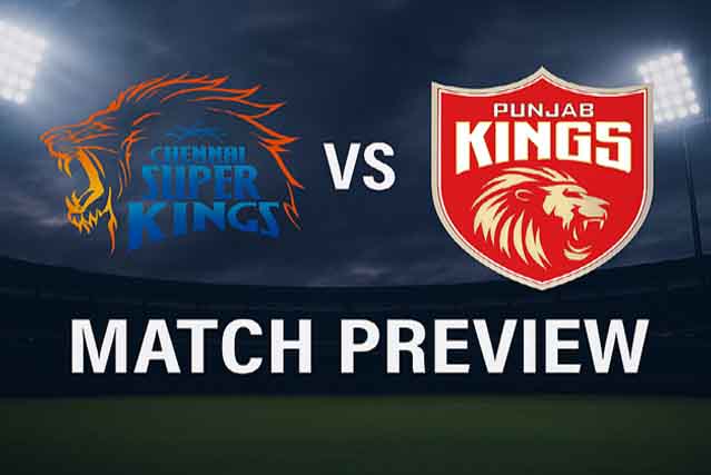 Chennai Super Kings Vs Punjab Kings: मैच प्रीव्यू