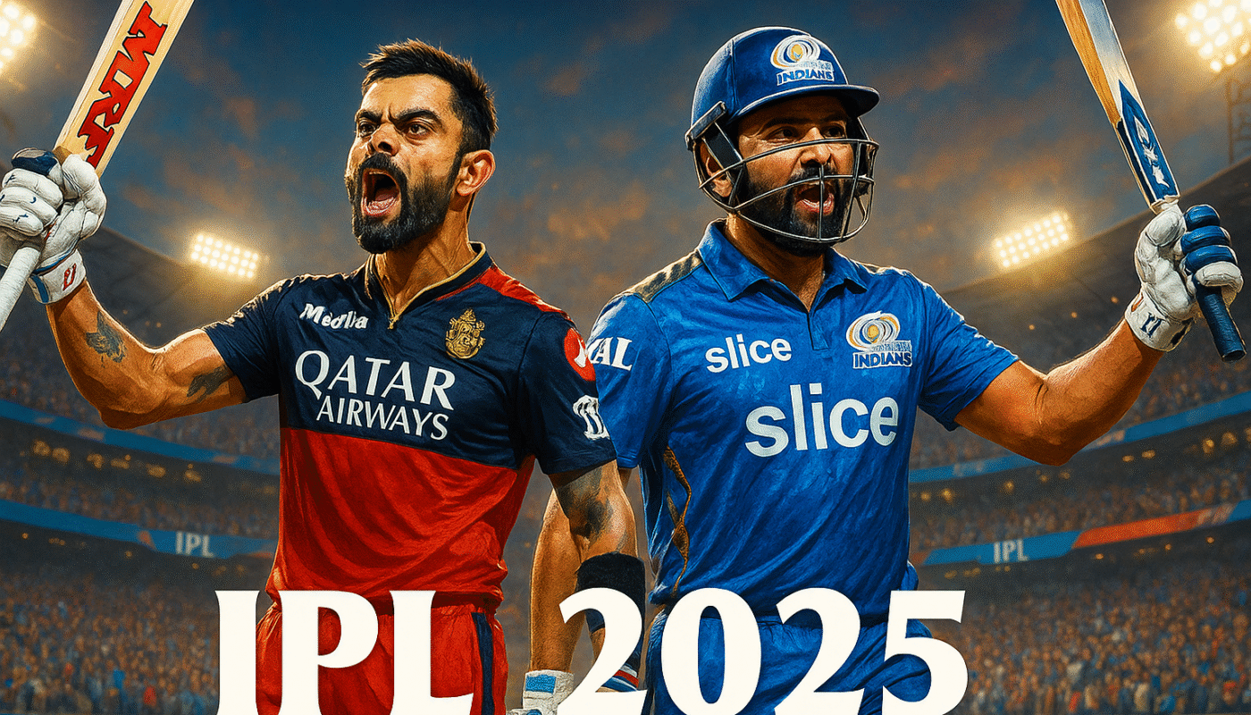 ipl2025: Kohli and Rohit's Epic Showdown Unfolds